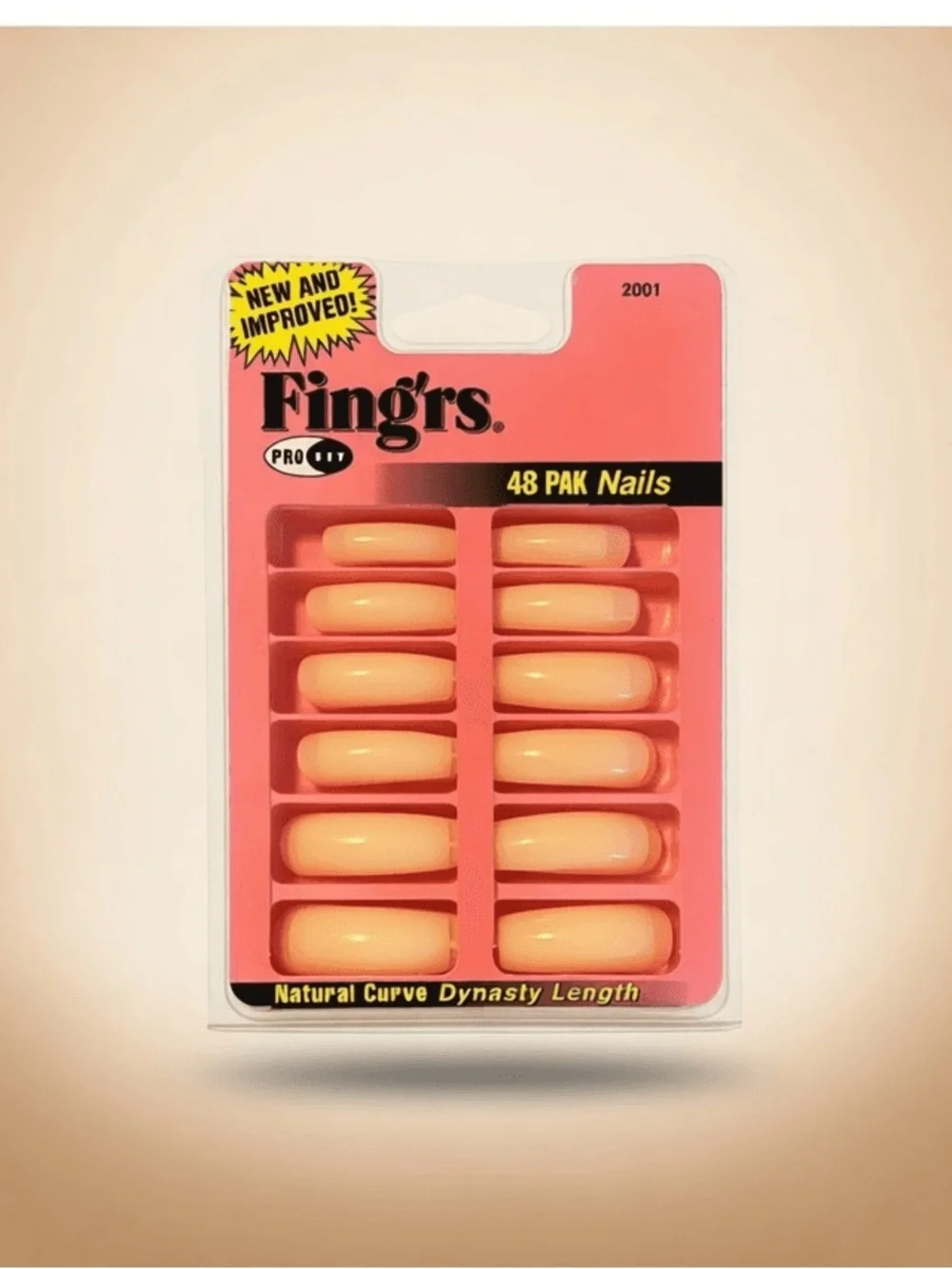 Fing'rs Natural Curve 48 Pack Nails